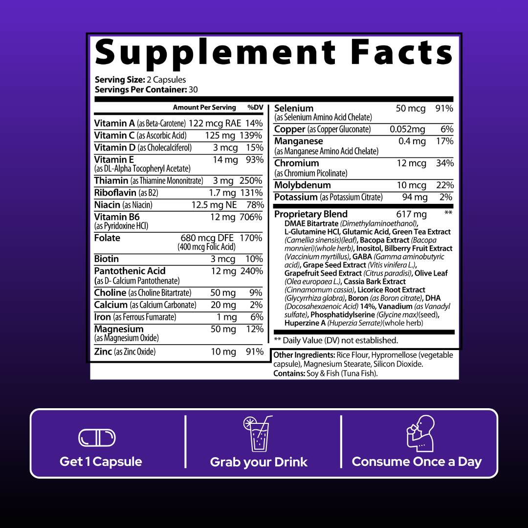 Vertix™ Brain Focus Supplement